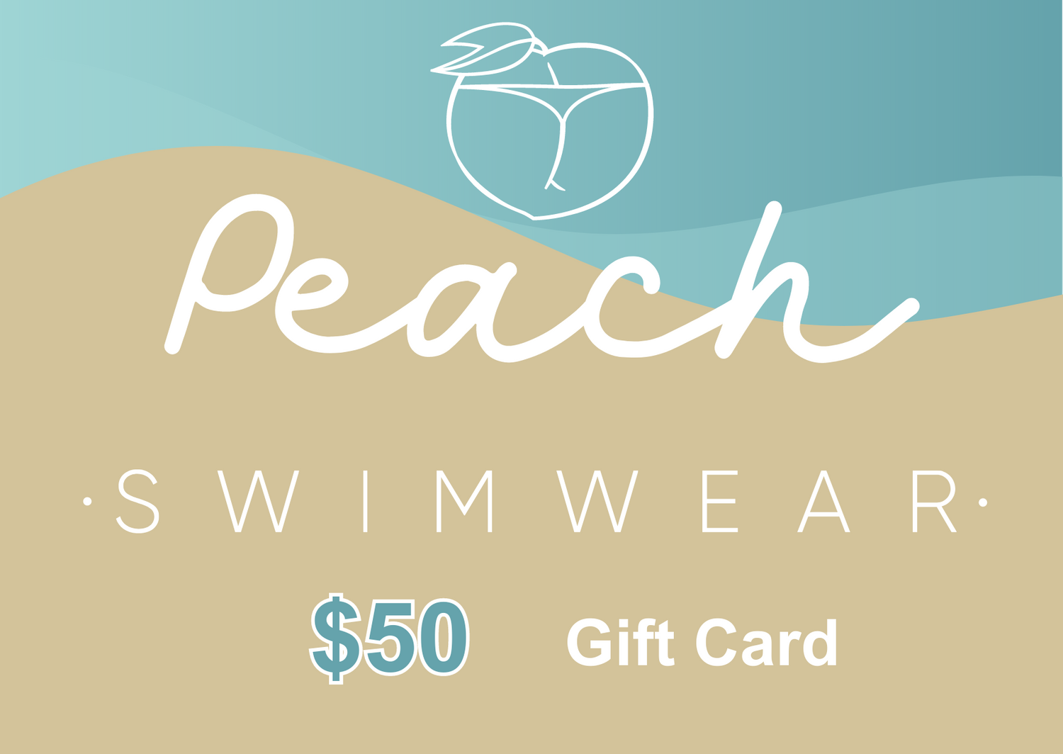 Peach Swimwear Gift Card